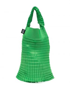 Shoppingbag Pleats Please Issey Miyake grønn