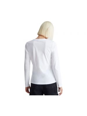 Camiseta de manga larga Liu Jo blanco