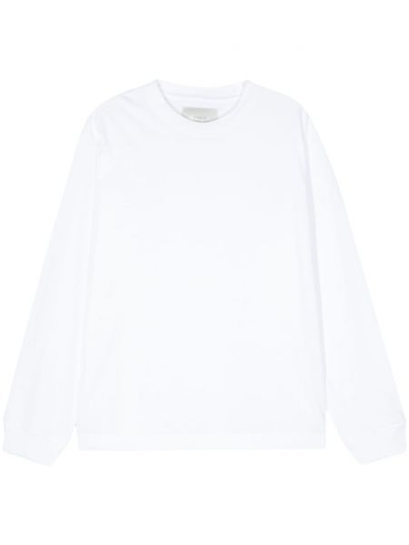T-shirt manches longues avec manches longues Studio Nicholson blanc