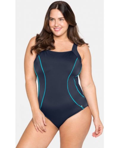 Jednodijelni kupaći kostim Sheego plava