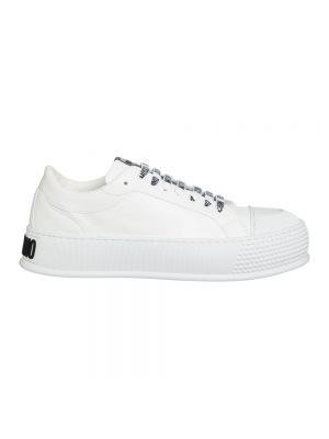 Sneakersy Moschino białe