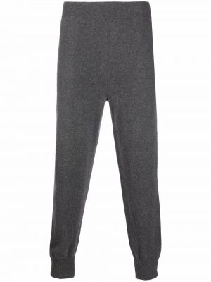 Pantalones de chándal de cachemir slip on Extreme Cashmere gris