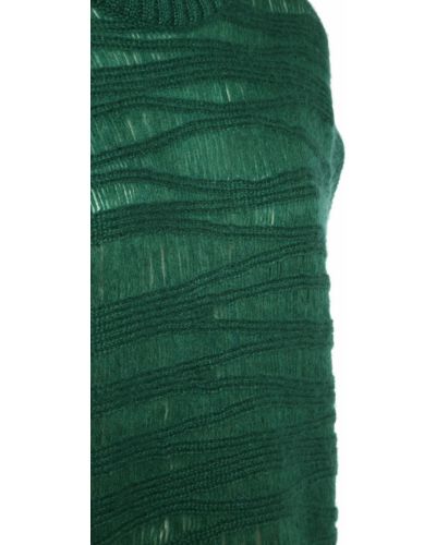 Mohérová vesta Alberta Ferretti zelená