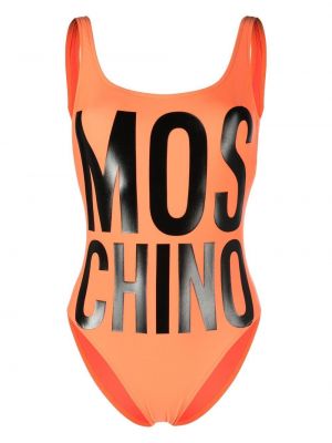 Baddräkt Moschino orange