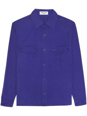 Camicia Saint Laurent blu