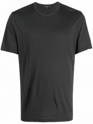 Bavlněné tričko James Perse šedé