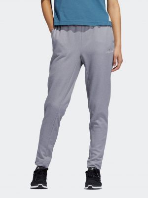 Спортни панталони Adidas сиво