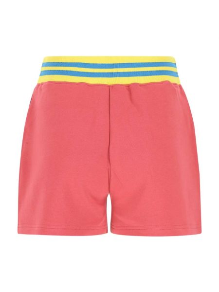 Pantalones cortos de algodón Moschino rosa