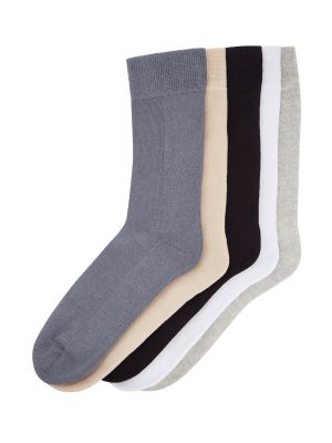 Bavlněné ponožky bez podpatku Trendyol