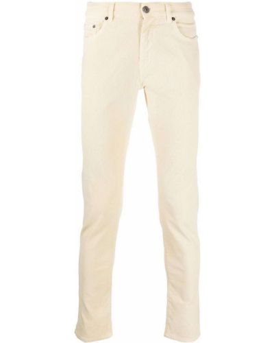 Pantalones slim fit Pt01 blanco