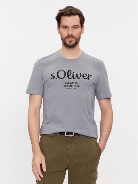 Тениска S.oliver сиво