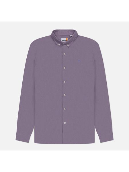 Льняная рубашка Timberland фиолетовая
