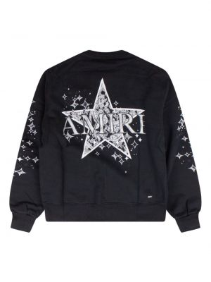 Stern sweatshirt aus baumwoll mit print Amiri