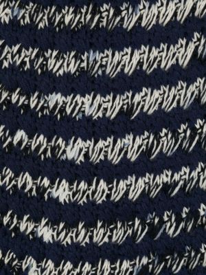 Echarpe en tricot Missoni bleu
