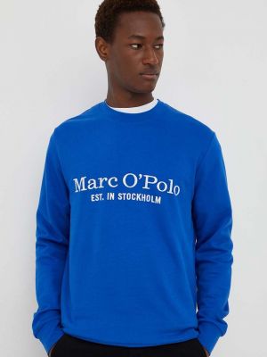 Bluza bawełniana Marc O'polo niebieska
