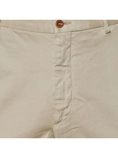 Spodnie bawełniane Ralph Lauren Pre-owned beżowe