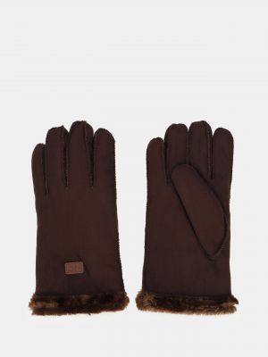 Перчатки Just Clothes коричневые
