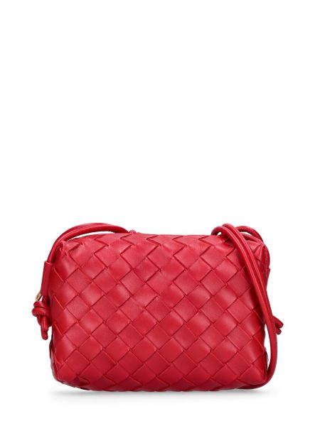 Læder mini taske Bottega Veneta