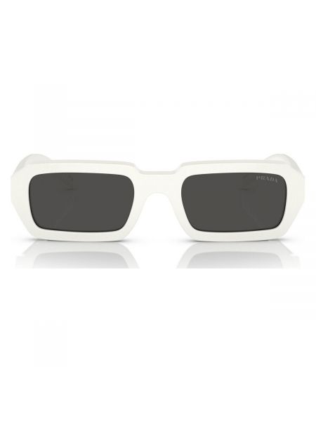 Slnečné okuliare Prada biela