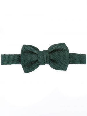 Krawat z kokardką Lanvin zielony