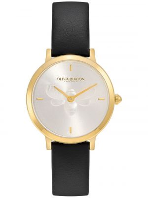 Кожаные часы Olivia Burton черные