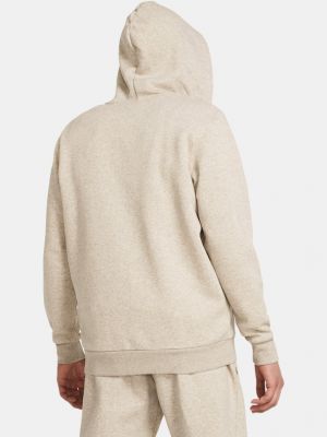 Fleece hoodie Under Armour braun