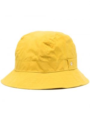 Памучна шапка Mackintosh жълто