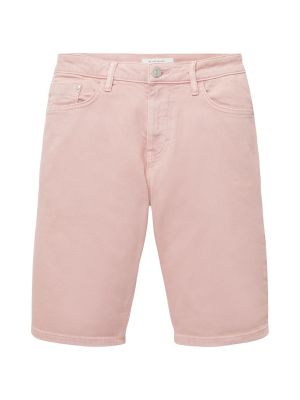 Υφασμάτινο παντελόνι Tom Tailor ροζ
