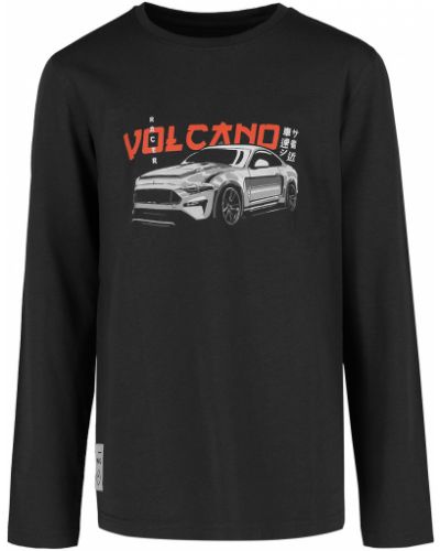 Krekls Volcano melns