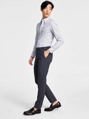 Классические брюки скинни Calvin Klein серые