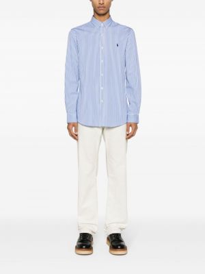 Haftowana koszula wełniana chunky Polo Ralph Lauren