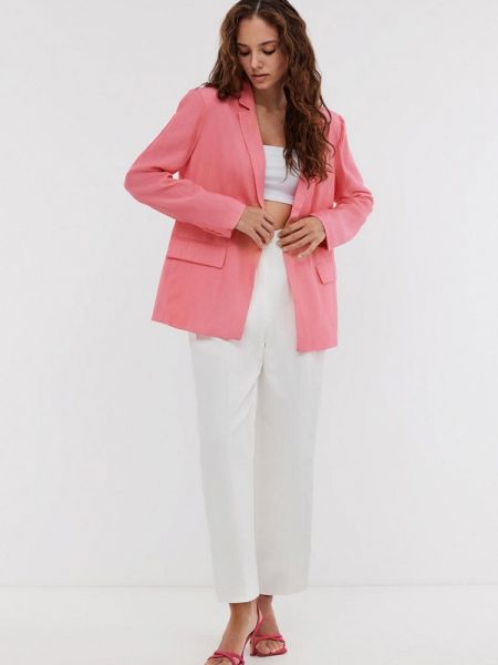 Пиджак Baon розовый