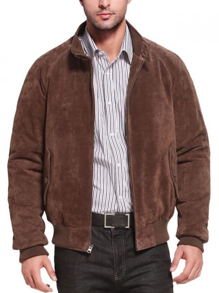 Кожаная куртка Landing Leathers коричневая