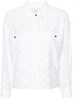 Taškuota marškiniai Alysi balta