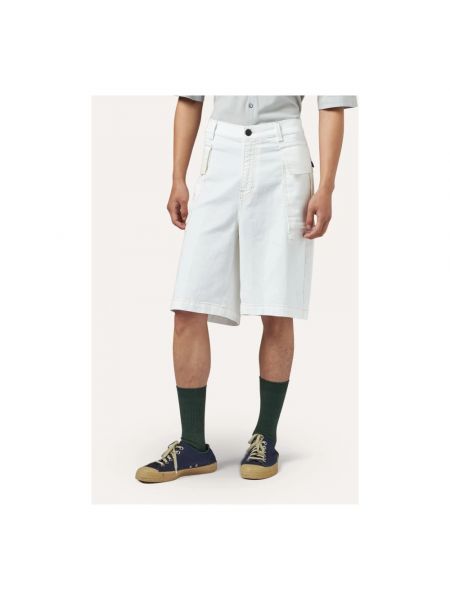 Pantalones cortos cargo Ballantyne blanco