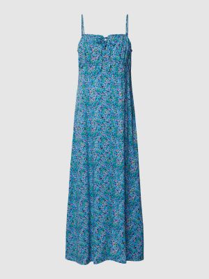 Sukienka midi z nadrukiem Only błękitna