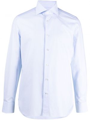 Camisa con botones Ermenegildo Zegna azul