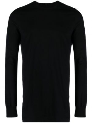 Långärmad t-shirt Rick Owens svart