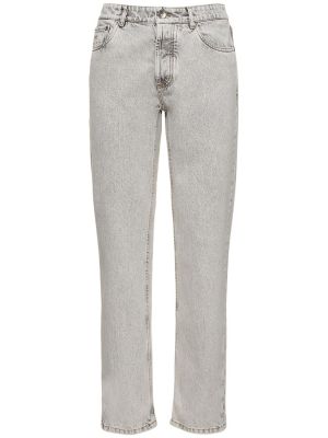 Jeans en coton Brunello Cucinelli gris