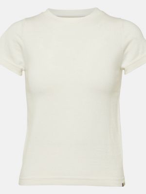футболка из американского хлопка и кашемира Extreme Cashmere белый