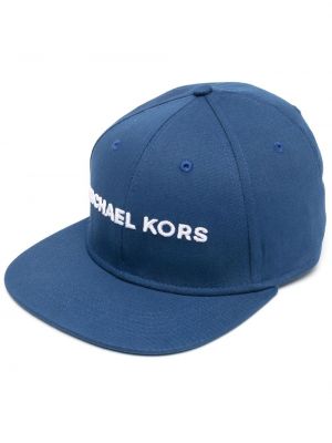 Brodert cap Michael Kors blå