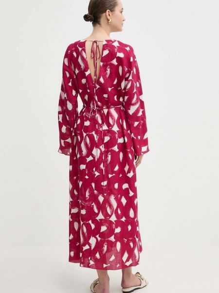 Oversized hosszú ruha Liviana Conti rózsaszín