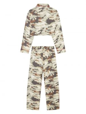 Pyjama mit print mit camouflage-print Diesel grün