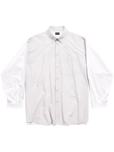Спортна риза Balenciaga бяло
