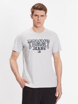 Majica Tommy Jeans siva