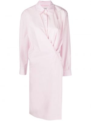 Sukienka długa Lemaire - Różowy