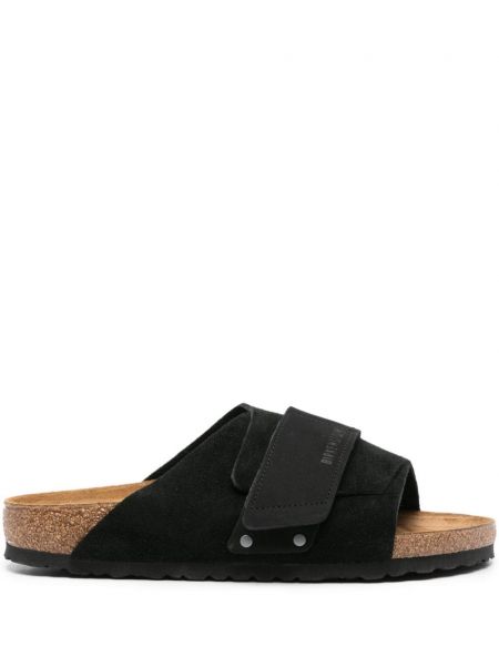 Zomšinės sandalai Birkenstock juoda