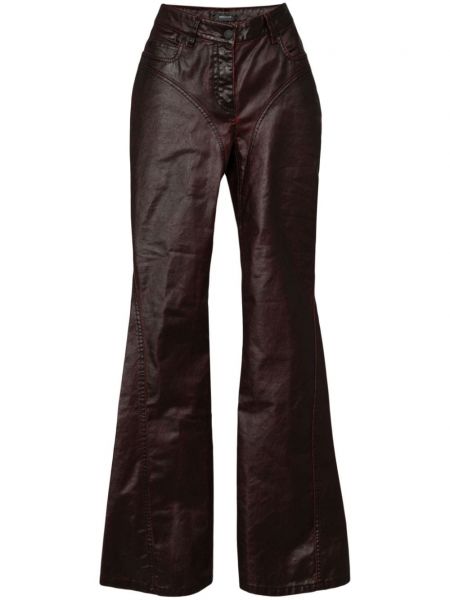 Flared jeans Mugler rød