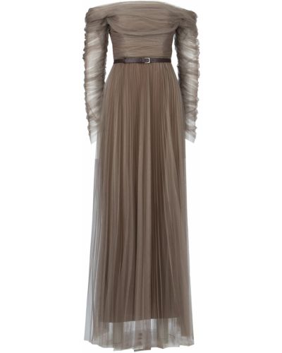 Вечернее платье Fabiana Filippi, коричневое