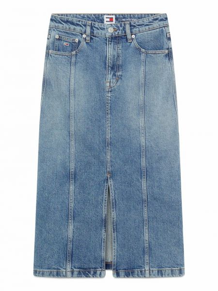 Spódnica jeansowa Tommy Jeans niebieska